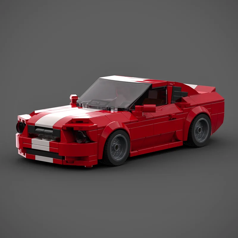 397-piece new MOC car model Shelby Mustang building block car eight-block modular children's building block toy gift
397-piece new MOC car model Shelby Mustang building block car eight-block modular children's building block toy gift