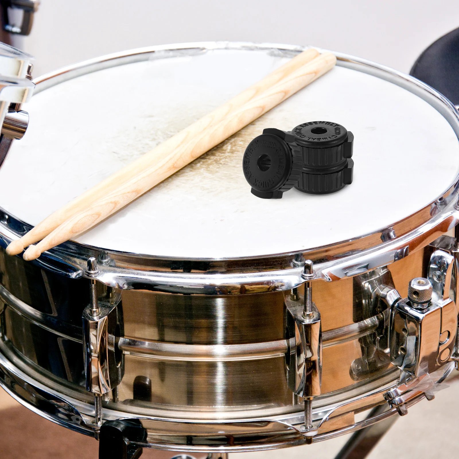 6 Pcs Plastic Cymbal Caps Quick Release Drum Kit Accessories Instrument Cymbal Quick Release Mechanism Hardware
6 Pcs Plastic Cymbal Caps Quick Release Drum Kit Accessories Instrument Cymbal Quick Release Mechanism Hardware