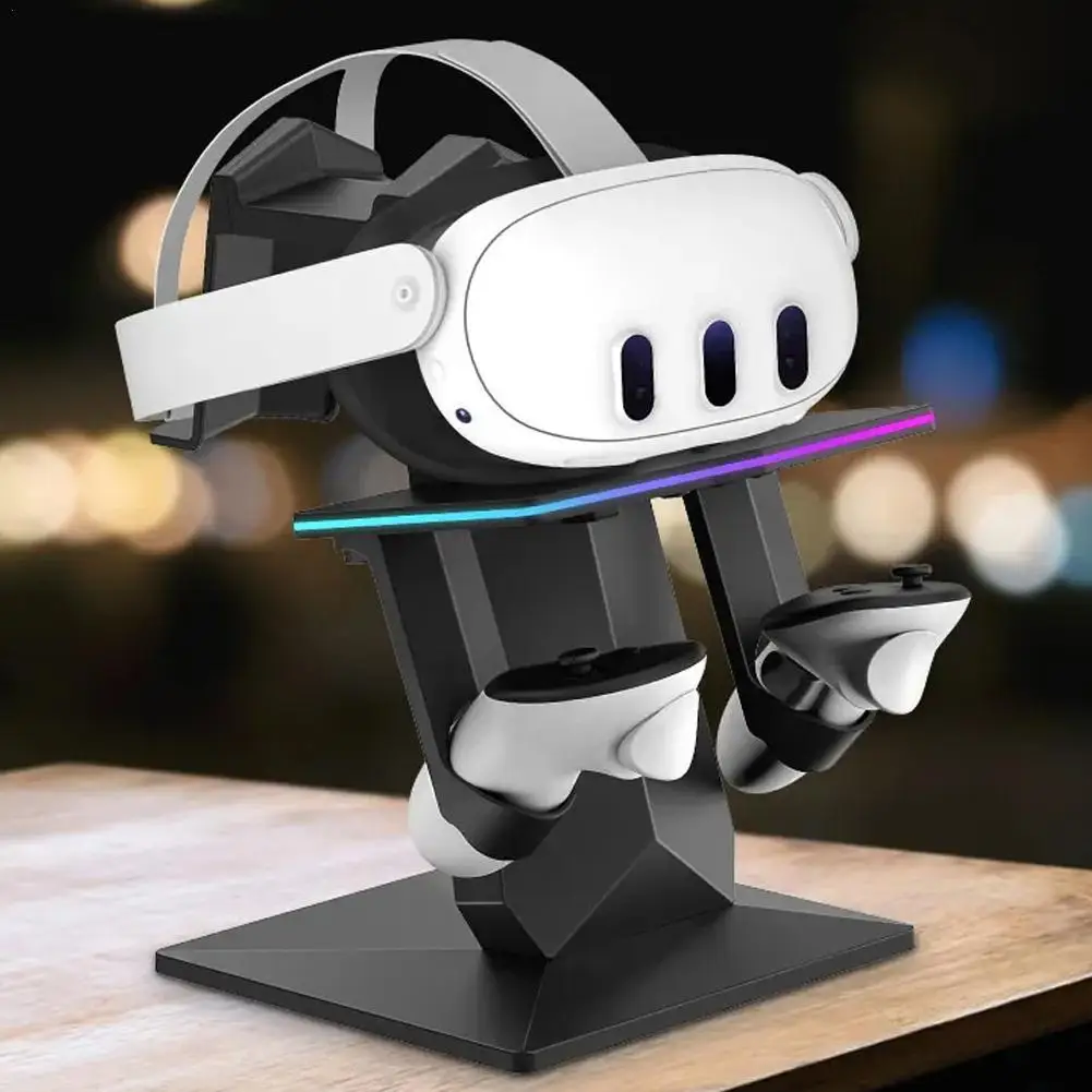 Настольная подставка VR для Meta 3S, подставка для зарядки с RGB световым эффектом для Meta 3S, аксессуары для зарядного устройства
Настольная подставка VR для Meta 3S, подставка для зарядки с RGB световым эффектом для Meta 3S, аксессуары для зарядного устройства