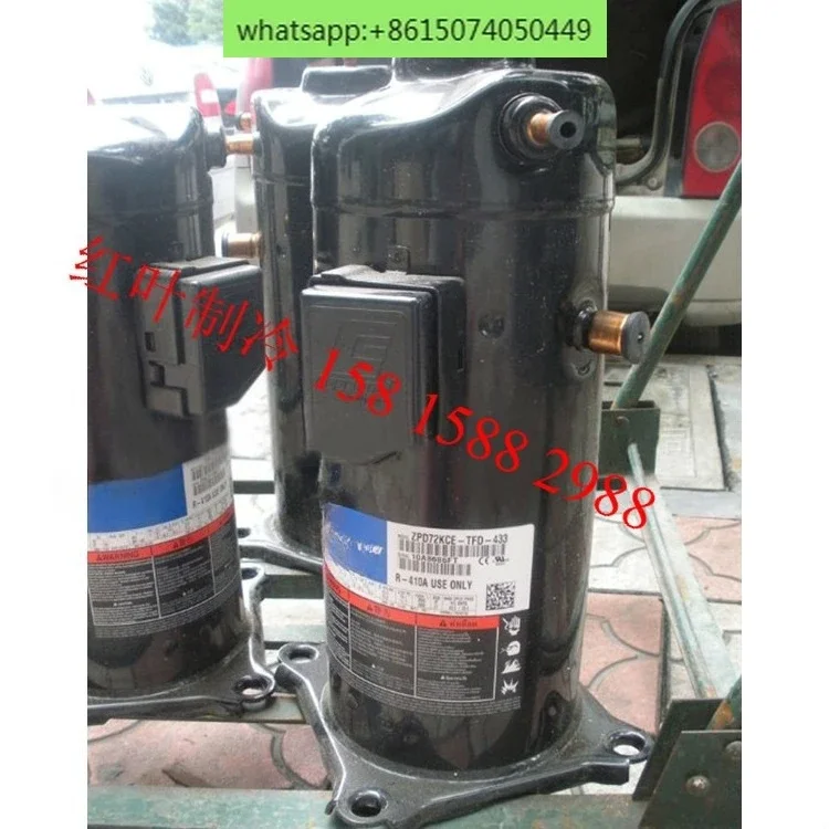 Air conditioning compressor ZPD72KCE-TFD-433 for ZP67KCE-TFD-420 refrigeration compressor
Air conditioning compressor ZPD72KCE-TFD-433 for ZP67KCE-TFD-420 refrigeration compressor