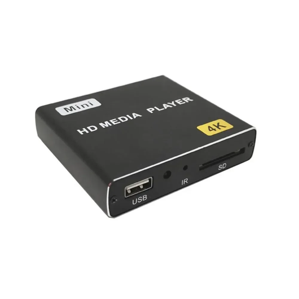 MKV H.264 4K Full HD 1080P HDD Multimedia Media Advertising Player TV Box Support HDMI-Compatible AV Output USB Disk SD Card K8
MKV H.264 4K Full HD 1080P HDD Multimedia Media Advertising Player TV Box Support HDMI-Compatible AV Output USB Disk SD Card K8