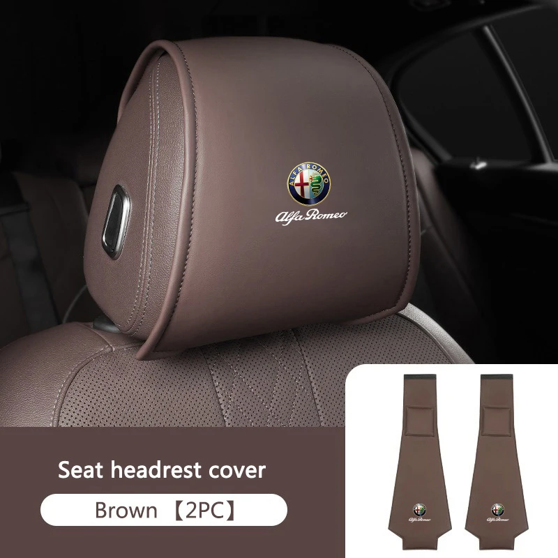 2026 Hot Sticker 2PC Car Headrest Protector Breathable Seat Cover For Alfa Romeo Giulia Stelvio Giulietta 156 159 147 Mito Tonal
2026 Hot Sticker 2PC Car Headrest Protector Breathable Seat Cover For Alfa Romeo Giulia Stelvio Giulietta 156 159 147 Mito Tonal