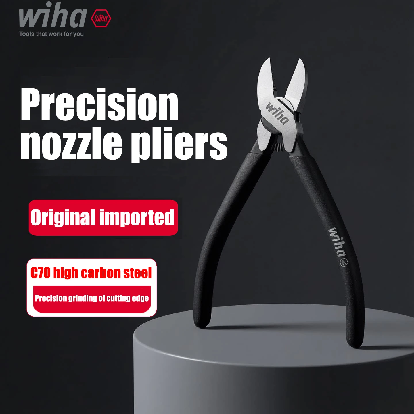 Wiha Black Forest Classic Plastic Water Mouth Pliers, 160mm Mini Diagonal Pliers, Hand Tool Cutting 45851
Wiha Black Forest Classic Plastic Water Mouth Pliers, 160mm Mini Diagonal Pliers, Hand Tool Cutting 45851
