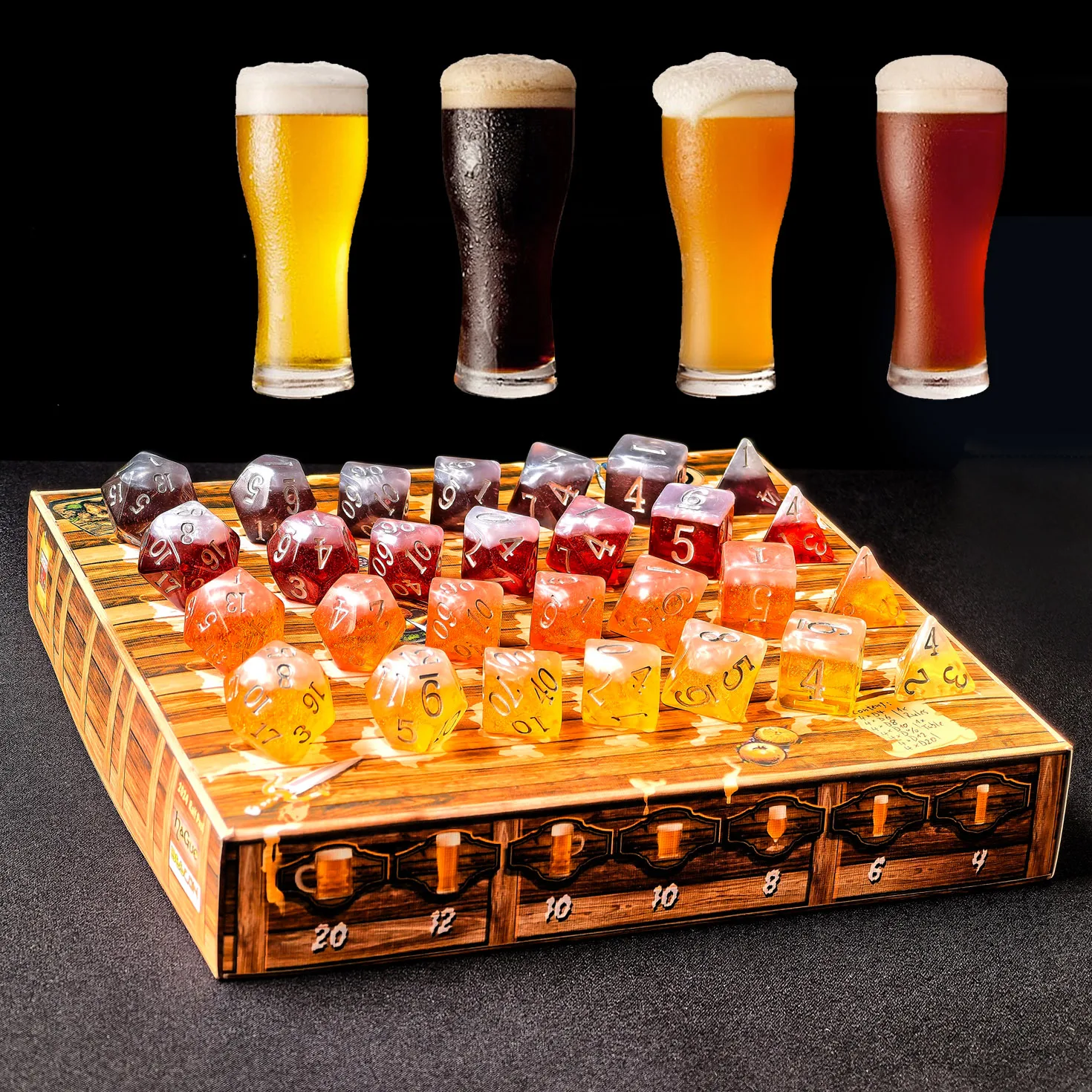 Игра «Пить в таверне», новинка, набор многогранных пивных кубиков для игры в питье
Игра «Пить в таверне», новинка, набор многогранных пивных кубиков для игры в питье