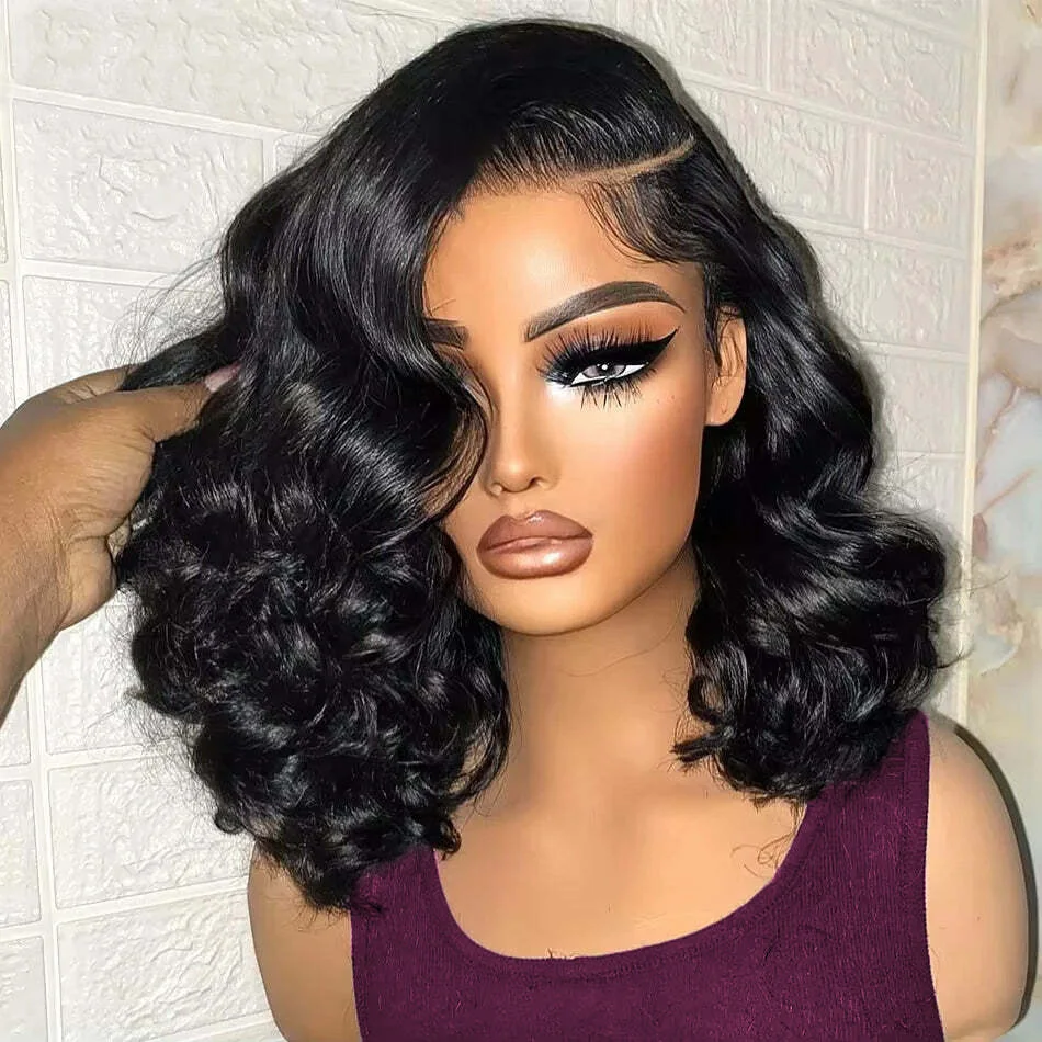 Wear And Go Glueless Short Bob Wig Human Hair Pre Cut Body Wave Lace Front Wigs Bob Wigs 5X5 Hd Lace Closure Wigs Brazilian Hair
Wear And Go Glueless Short Bob Wig Human Hair Pre Cut Body Wave Lace Front Wigs Bob Wigs 5X5 Hd Lace Closure Wigs Brazilian Hair