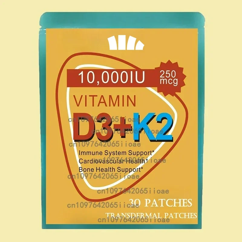 30 пластырей Витамин K2 +D3 Трансмические пластыри Премиум-имунитет, здоровье сердца и костей
30 пластырей Витамин K2 +D3 Трансмические пластыри Премиум-имунитет, здоровье сердца и костей