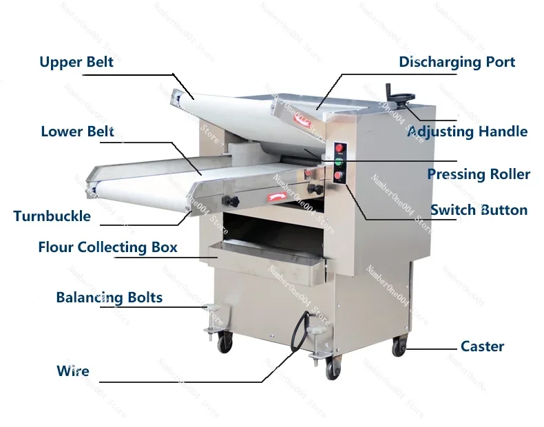Baking Equipment 30cm Electric Pizza Dough Roller
Baking Equipment 30cm Electric Pizza Dough Roller