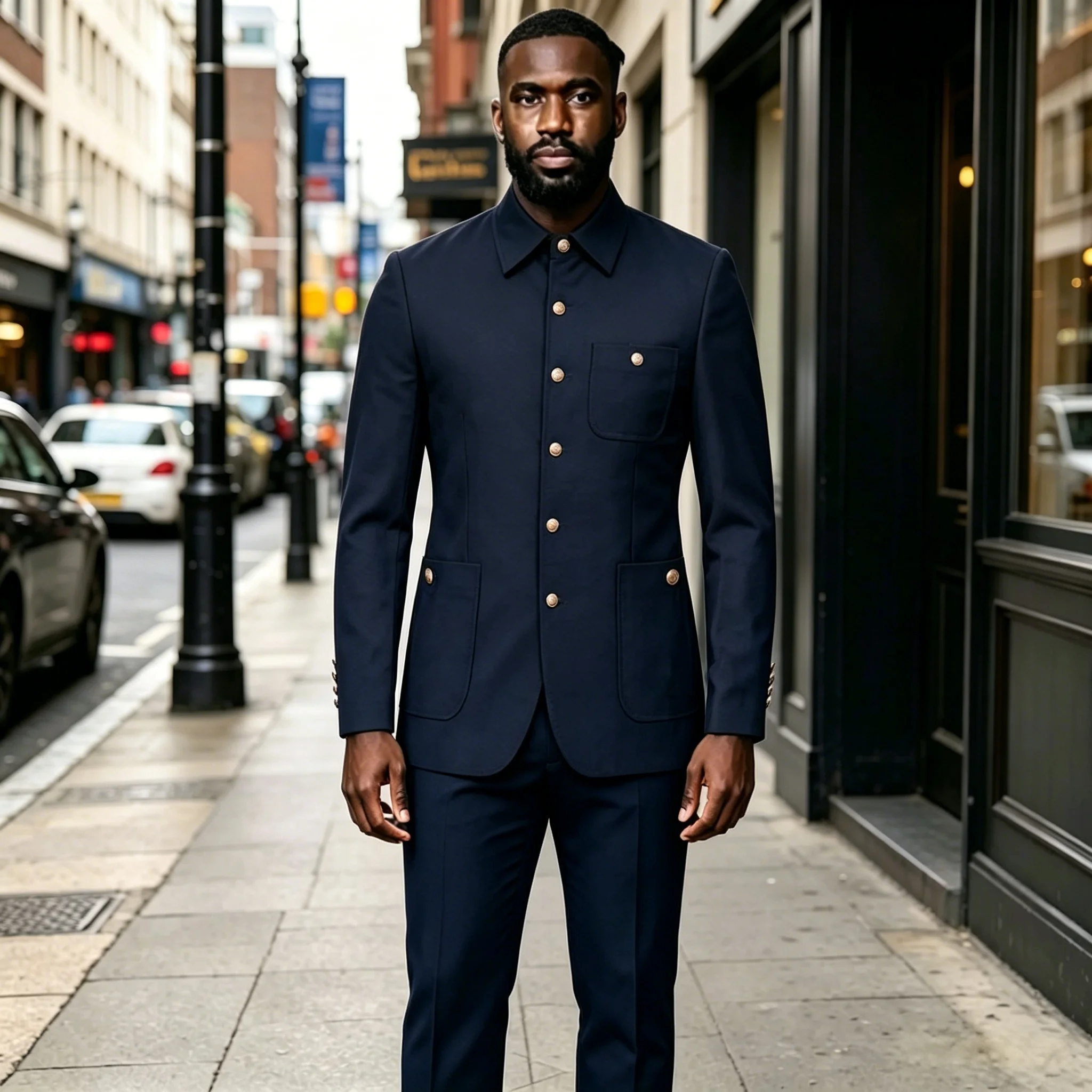 Formal Slim Fit Wedding Men's Suits Blazer Elegant Single Breasted Stand Collar Customized 2 Piece Jacket Pants Outfits Costume
Formal Slim Fit Wedding Men's Suits Blazer Elegant Single Breasted Stand Collar Customized 2 Piece Jacket Pants Outfits Costume