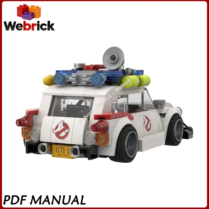 Vintage Style Sport Compact Car Custom MOC Construction Bricks, Realistic Ghost-Chasing Vehicle Model For Collectors
Vintage Style Sport Compact Car Custom MOC Construction Bricks, Realistic Ghost-Chasing Vehicle Model For Collectors