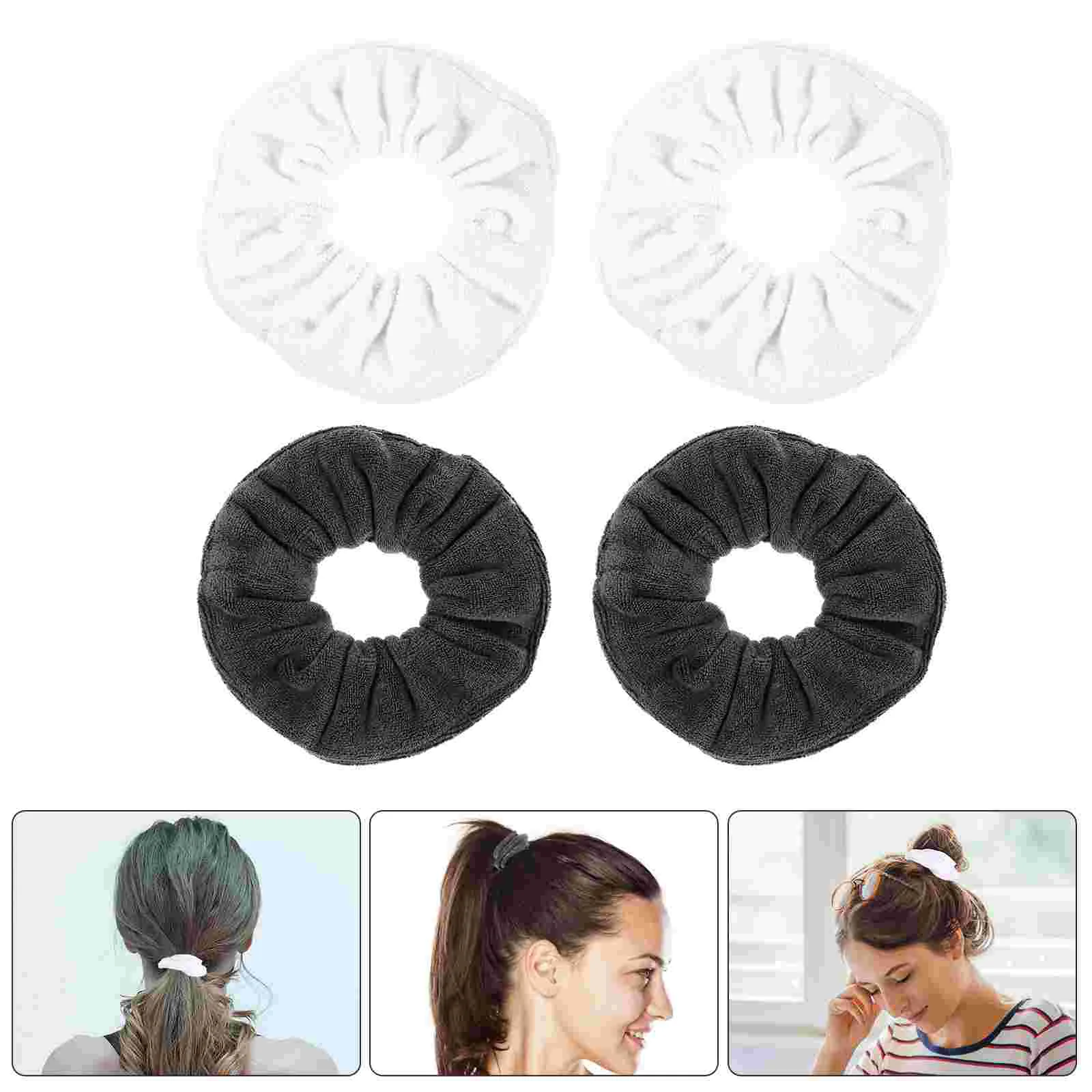 4 Pcs Pig Intestine Hair Band Clip Tie Wet Scrunchies Small Ponytail Holder Absorbent Fiber Scrunchy Woman
4 Pcs Pig Intestine Hair Band Clip Tie Wet Scrunchies Small Ponytail Holder Absorbent Fiber Scrunchy Woman