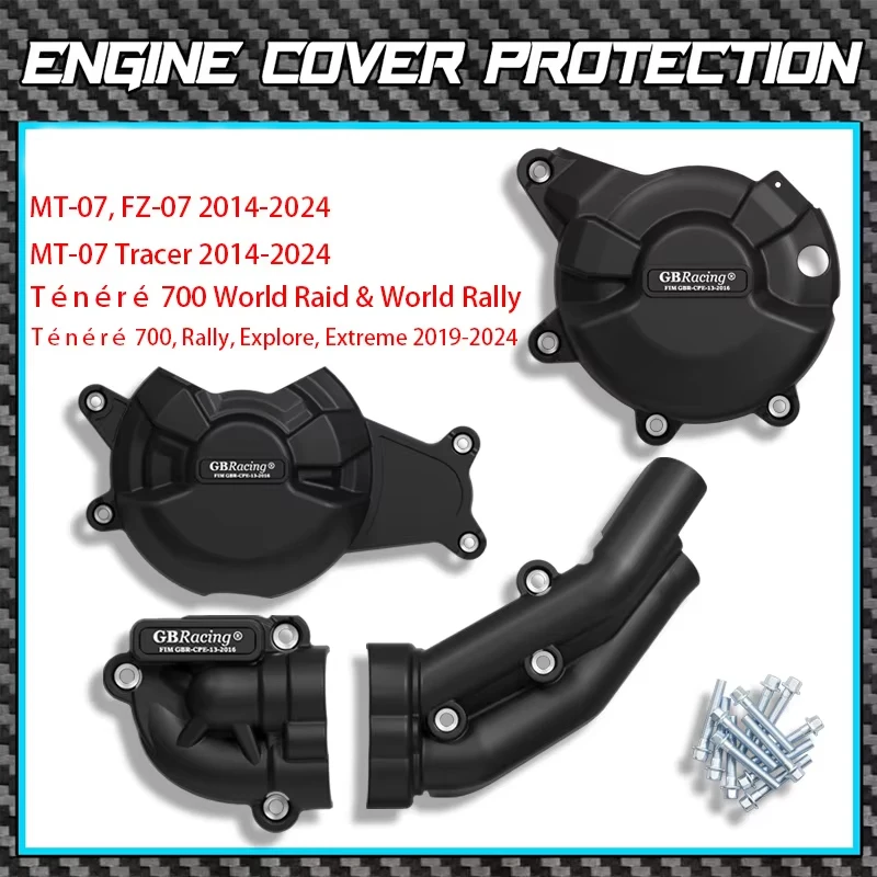 V2 Motorcycles Engine cover Protection case For MT-07/XSR700/FZ-07/MT-07 TRACER 2014-2025/TÉNÉRÉ 700 2019-2025 GB Racing
V2 Motorcycles Engine cover Protection case For MT-07/XSR700/FZ-07/MT-07 TRACER 2014-2025/TÉNÉRÉ 700 2019-2025 GB Racing