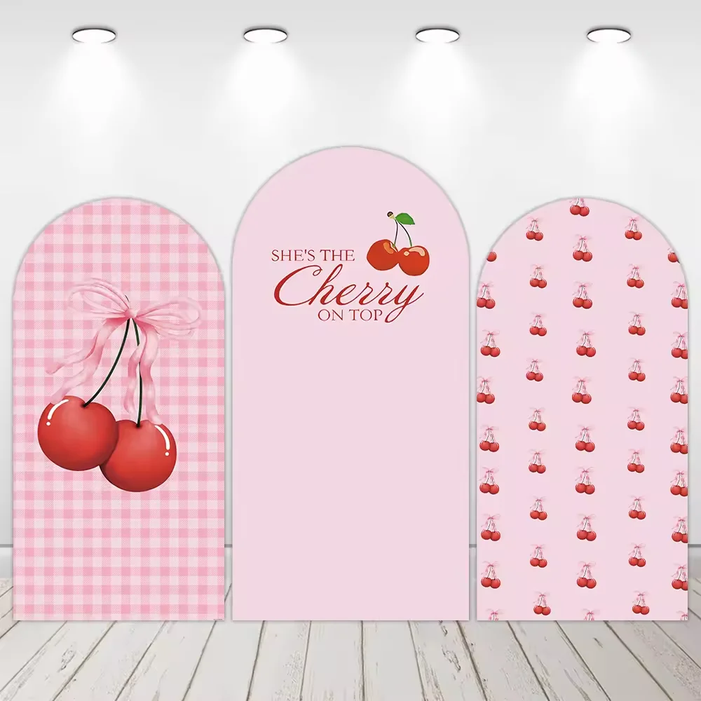 LS Custom 2-Sided Pink Bow Cherry Princess Girls Birthday Party Baby Shower Cover Chiara Arch Background Decor Backdrop
LS Custom 2-Sided Pink Bow Cherry Princess Girls Birthday Party Baby Shower Cover Chiara Arch Background Decor Backdrop
