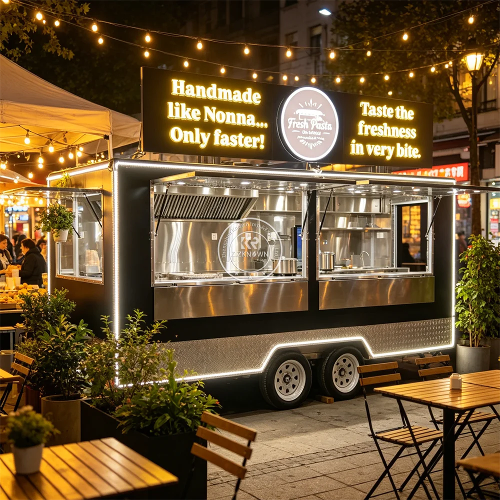 Mobile Pizza Snack Beverage Trailer Custom Food Truck Outdoor BBQ Food Trailer With Full Kitchen
Mobile Pizza Snack Beverage Trailer Custom Food Truck Outdoor BBQ Food Trailer With Full Kitchen