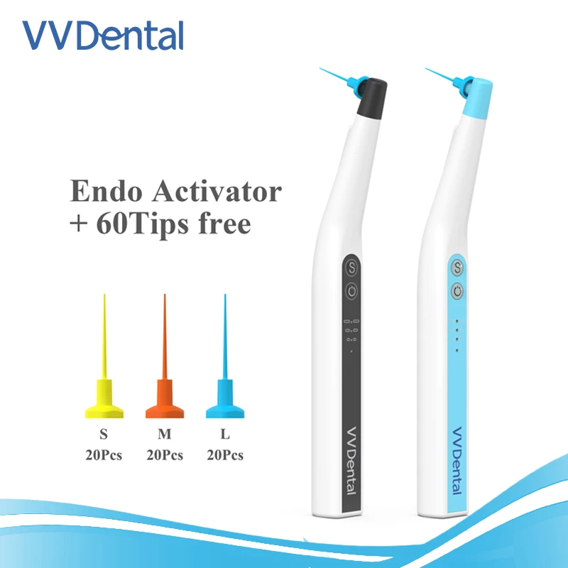 Dental Instrument Root Canal Sonic Irigator Activator With 60 PCS Tips For Root Canal Treatment Dentist Vibration Endo Cleaning
Dental Instrument Root Canal Sonic Irigator Activator With 60 PCS Tips For Root Canal Treatment Dentist Vibration Endo Cleaning