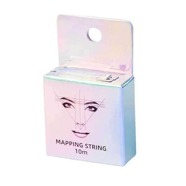 Mapping String for Eyebrow Threading Pre Inked Nylon Line Eyebrow Measuring Tool Brow Design Kit for Cosmetic Supplies
Mapping String for Eyebrow Threading Pre Inked Nylon Line Eyebrow Measuring Tool Brow Design Kit for Cosmetic Supplies