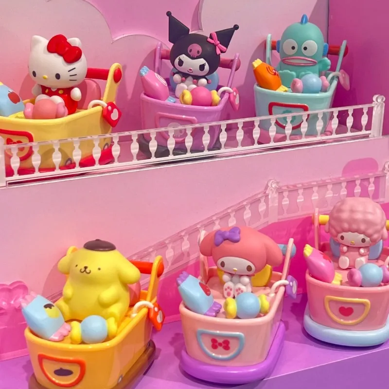 Sanrio Anime Figures Hello Kitty Mymelody Kuromi Cinnamoroll Bumper Car Snack Series Blind Box Toy Collection Ornaments Gifts
Sanrio Anime Figures Hello Kitty Mymelody Kuromi Cinnamoroll Bumper Car Snack Series Blind Box Toy Collection Ornaments Gifts