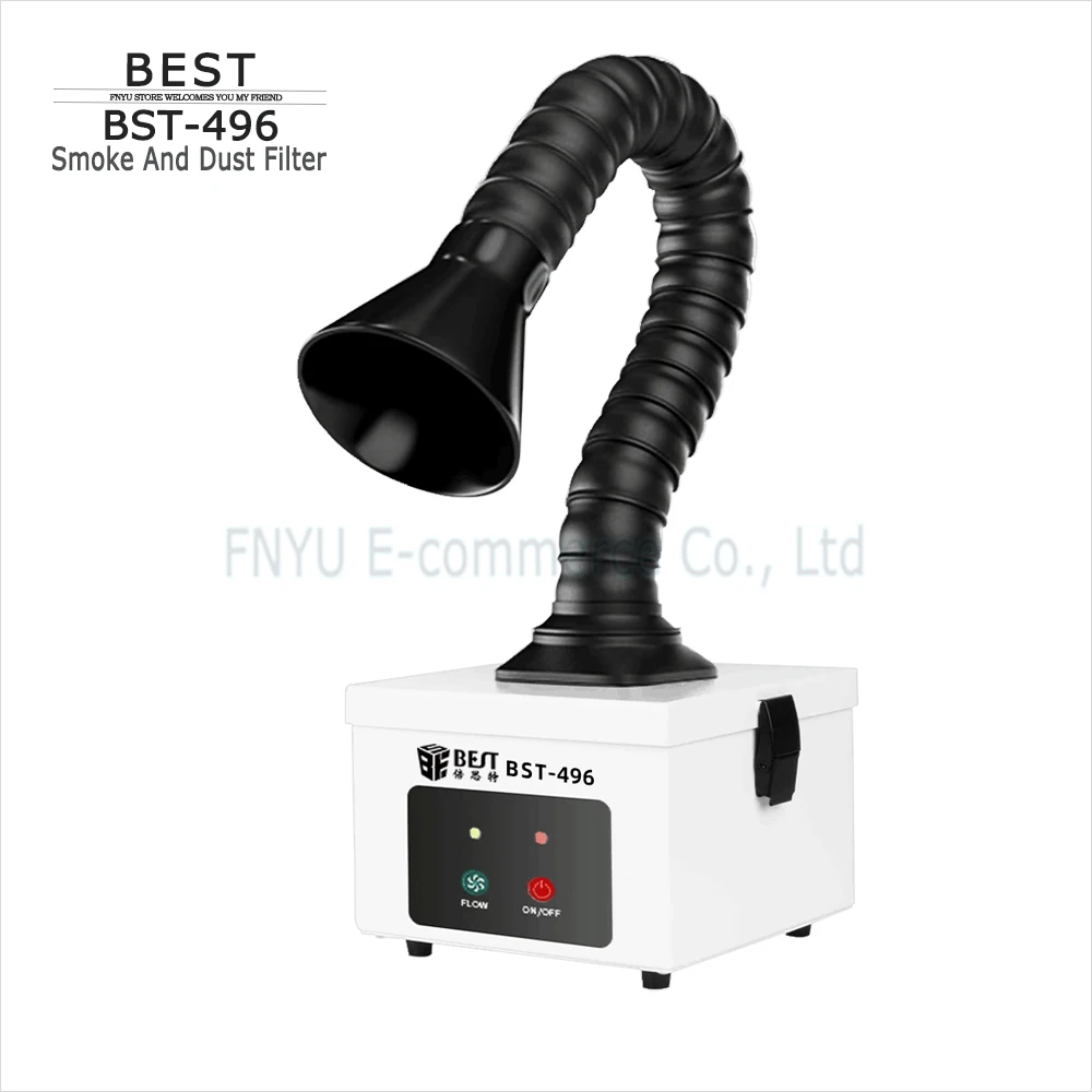 BEST BST-496 Smoke and Dust Filter Lownoise for Welding Smoke Absorb Purified Air Industrial Specific Single Arm Smoking Machine
BEST BST-496 Smoke and Dust Filter Lownoise for Welding Smoke Absorb Purified Air Industrial Specific Single Arm Smoking Machine