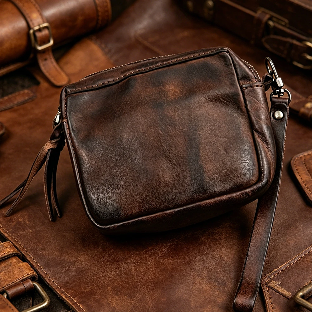 Retro High Quality Genuine Leather Women Wallet Portable Multifunctional Small Handmade Card Holder Simple Storage Bag For Girls
Retro High Quality Genuine Leather Women Wallet Portable Multifunctional Small Handmade Card Holder Simple Storage Bag For Girls