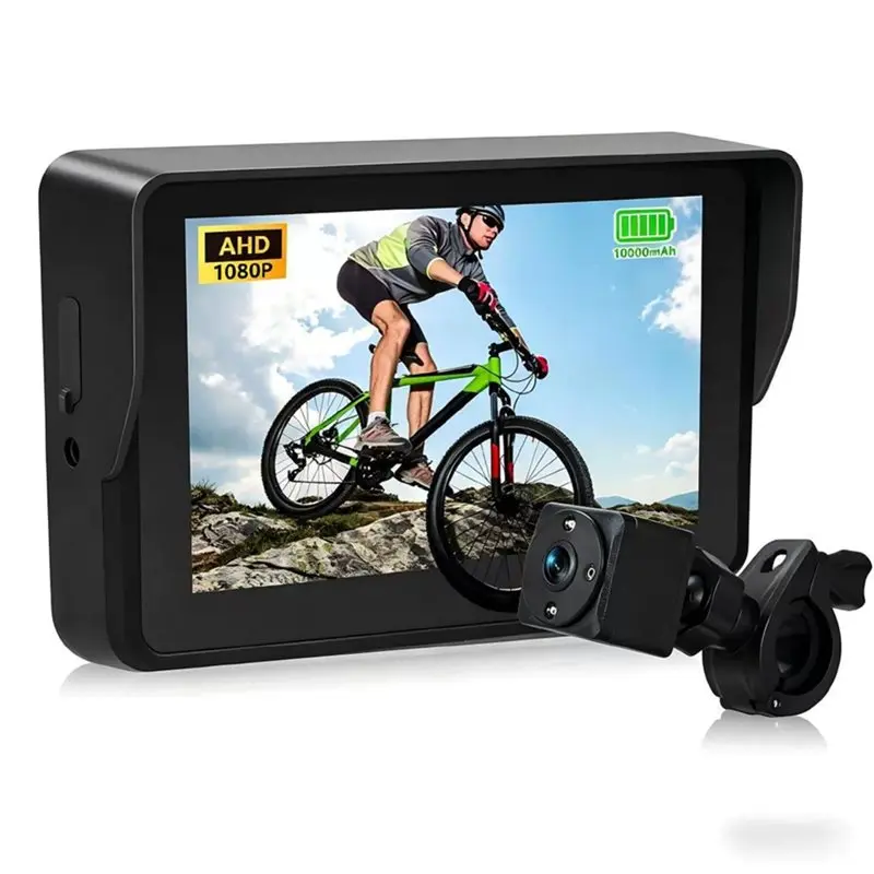 Dropship-1080P Mountain Bike Mirror,Bicycle Rear View Camera 5" Screen Night Vision Handlebar Camera For Motorcycle Electric Bik
Dropship-1080P Mountain Bike Mirror,Bicycle Rear View Camera 5" Screen Night Vision Handlebar Camera For Motorcycle Electric Bik