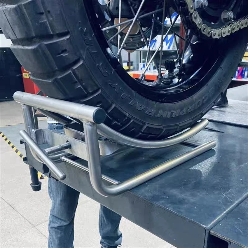 Stainless Steel Motorcycle Rear Tire Replacement Auxiliary Device Maintenance Tool Lifting Machine For Lifting Frame
Stainless Steel Motorcycle Rear Tire Replacement Auxiliary Device Maintenance Tool Lifting Machine For Lifting Frame