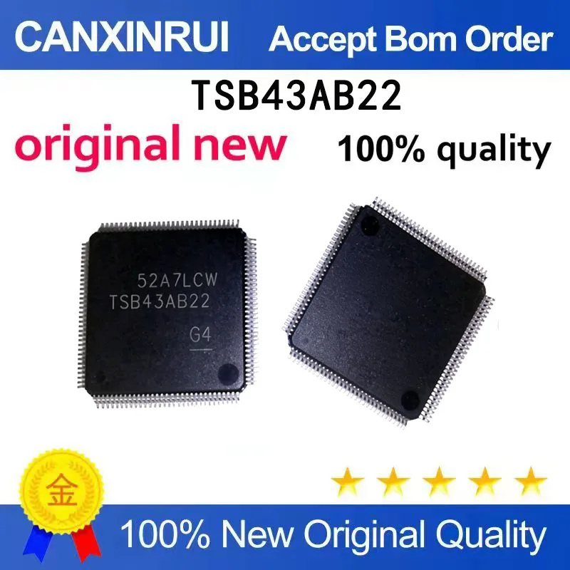 (5-100 pieces)Brand new original TSB43AB22 QFP spot chip IC
(5-100 pieces)Brand new original TSB43AB22 QFP spot chip IC