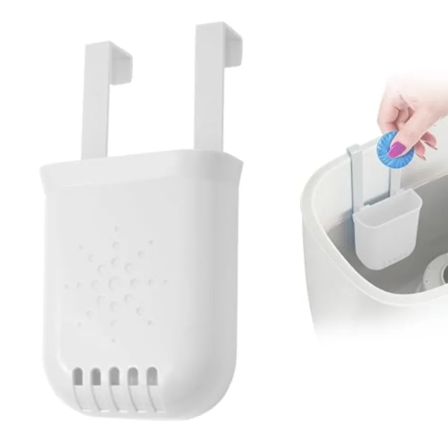 Controlled Release Toilet Bowl Cleaner Tablets Holder, Universal Toilet Tank Cleaner Dispenser with Adjustable Hooks, Hanging B
Controlled Release Toilet Bowl Cleaner Tablets Holder, Universal Toilet Tank Cleaner Dispenser with Adjustable Hooks, Hanging B