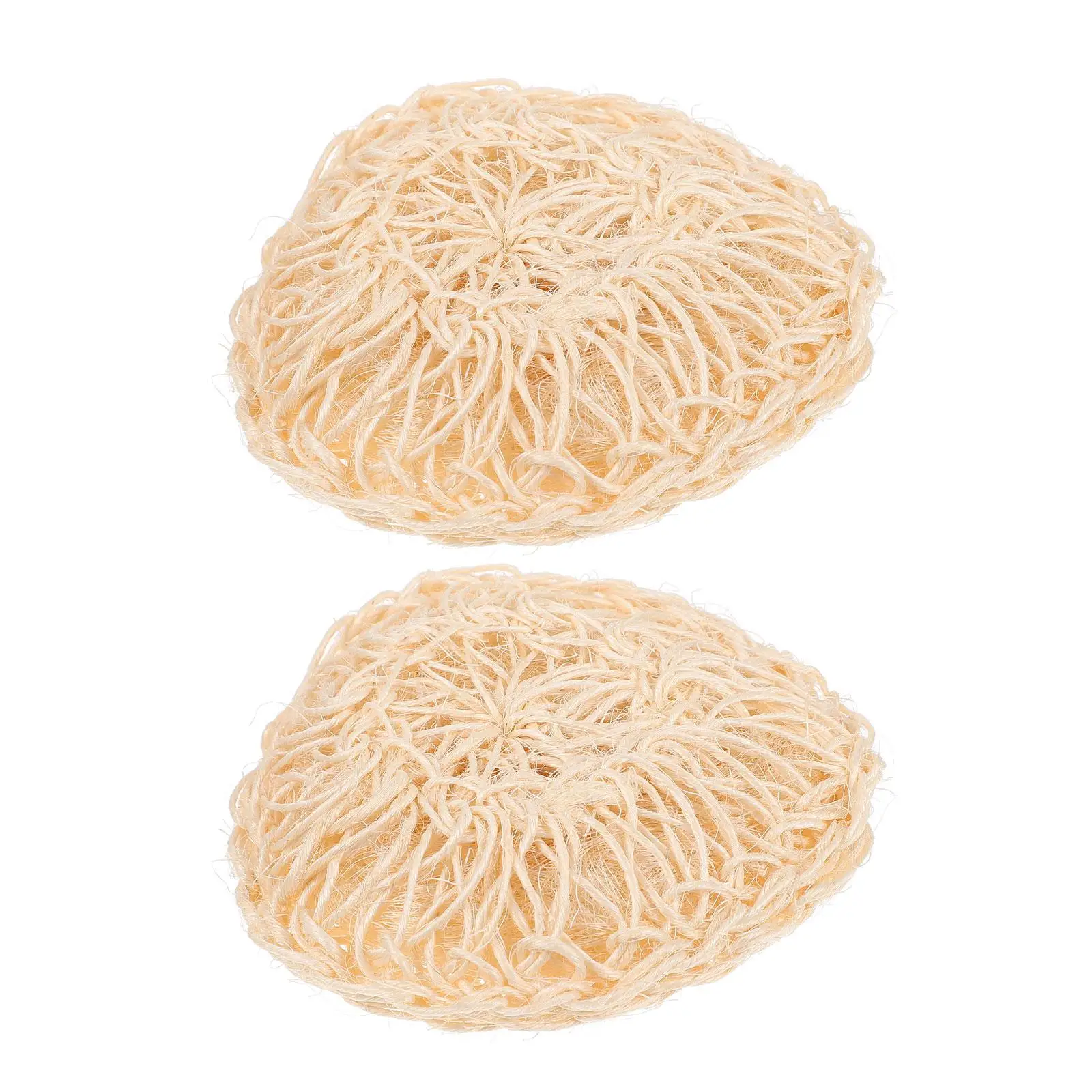2 Pcs Sisal Bath Brush Scrubber Beige Handmade Exfoliating Wipes Premium Material Durable Sponge Balls Skin
2 Pcs Sisal Bath Brush Scrubber Beige Handmade Exfoliating Wipes Premium Material Durable Sponge Balls Skin