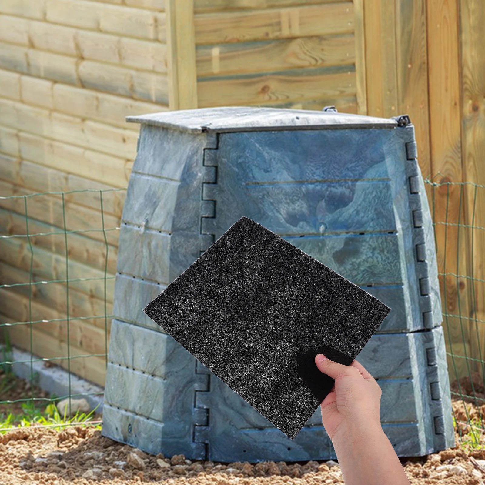 3pcs Activated Carbon Black Charcoal Deodorizer For Compost 25*20Cm Odor Reusable Filter Pad Trash Bin Filters
3pcs Activated Carbon Black Charcoal Deodorizer For Compost 25*20Cm Odor Reusable Filter Pad Trash Bin Filters