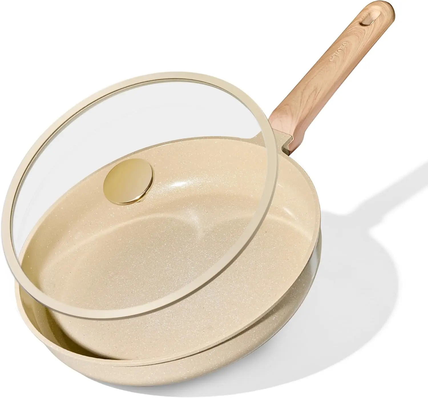 10' Frying Pan Set, Ceramic Frying Pan, Non-Toxic PTFE & PFOA Free Fry Pan & Omelet Pan, Compatible with Induction, Gas Cooktops
10' Frying Pan Set, Ceramic Frying Pan, Non-Toxic PTFE & PFOA Free Fry Pan & Omelet Pan, Compatible with Induction, Gas Cooktops