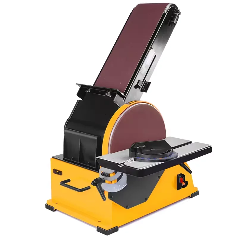750W 100x914mm Multi-Function Disc Belt Sander Woodworking Soft Shaft Sanding Carving Machinery
750W 100x914mm Multi-Function Disc Belt Sander Woodworking Soft Shaft Sanding Carving Machinery