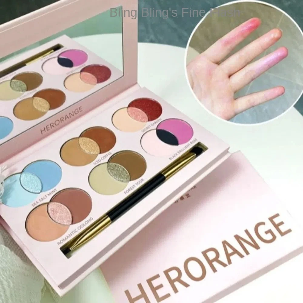 Brightening Colors Eyeshadow Palette Makeup Tool Glitter Blusher Makeup Dispensing Box Beauty Pearlescent
Brightening Colors Eyeshadow Palette Makeup Tool Glitter Blusher Makeup Dispensing Box Beauty Pearlescent