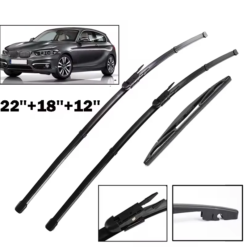 Wiper LHD Front & Rear Wiper Blades Set For BMW 1 Series F20 F21 2011 - 2019 Windshield Windscreen Window Rain Brushes
Wiper LHD Front & Rear Wiper Blades Set For BMW 1 Series F20 F21 2011 - 2019 Windshield Windscreen Window Rain Brushes