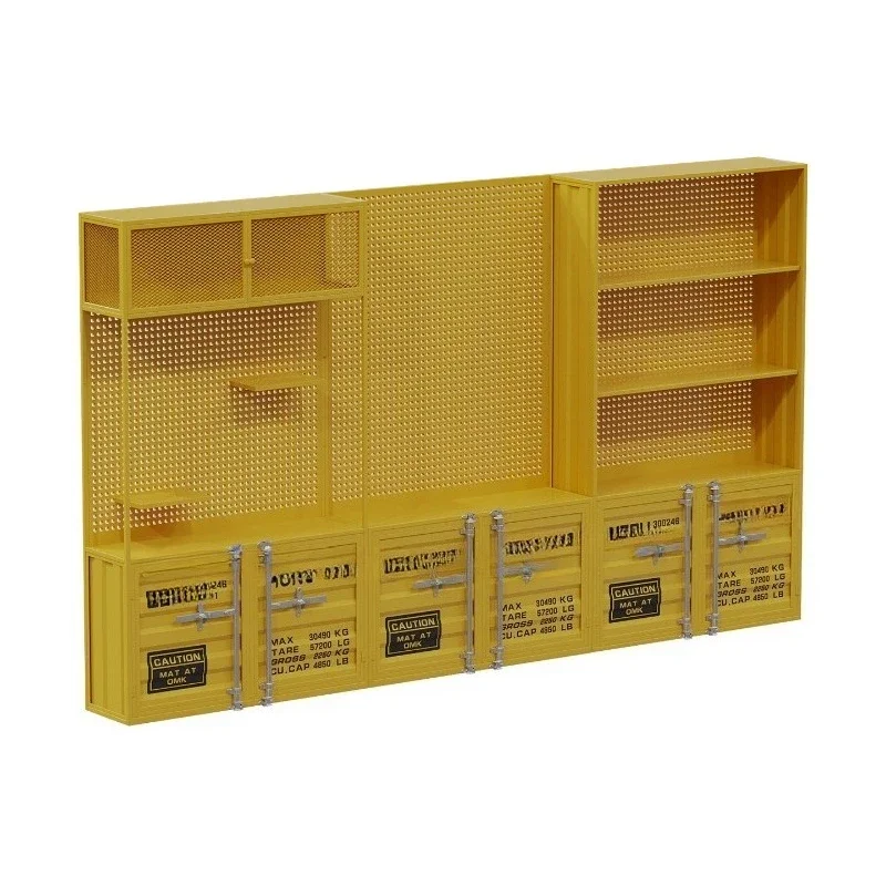 Industrial Wind Display Cabinet Figure Product Storage Display Cabinet Hole Board Game Hall Car Repair Container Exhibition
Industrial Wind Display Cabinet Figure Product Storage Display Cabinet Hole Board Game Hall Car Repair Container Exhibition