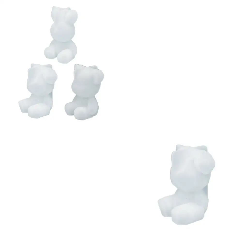 Bear Rabbit Silicone Casting Molds for DIY Keychain Pendant Decor Homemade
Bear Rabbit Silicone Casting Molds for DIY Keychain Pendant Decor Homemade