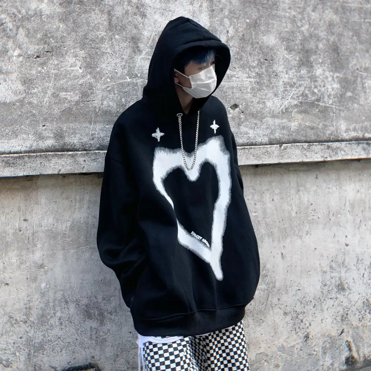 Thicken Sweater Love Print High Street Trend Hip-Hop Chain Hoodie Schoolgirl Autumn And Winter New Coat Pullover Men 2022 New
Thicken Sweater Love Print High Street Trend Hip-Hop Chain Hoodie Schoolgirl Autumn And Winter New Coat Pullover Men 2022 New