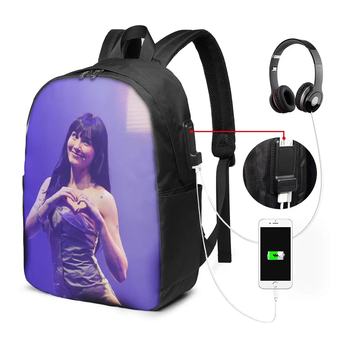 Aitana Ocana Singer Backpack Travel Notebook Bag Computer College Student School Bag Laptop Shoulder Bags for Men Women
Aitana Ocana Singer Backpack Travel Notebook Bag Computer College Student School Bag Laptop Shoulder Bags for Men Women