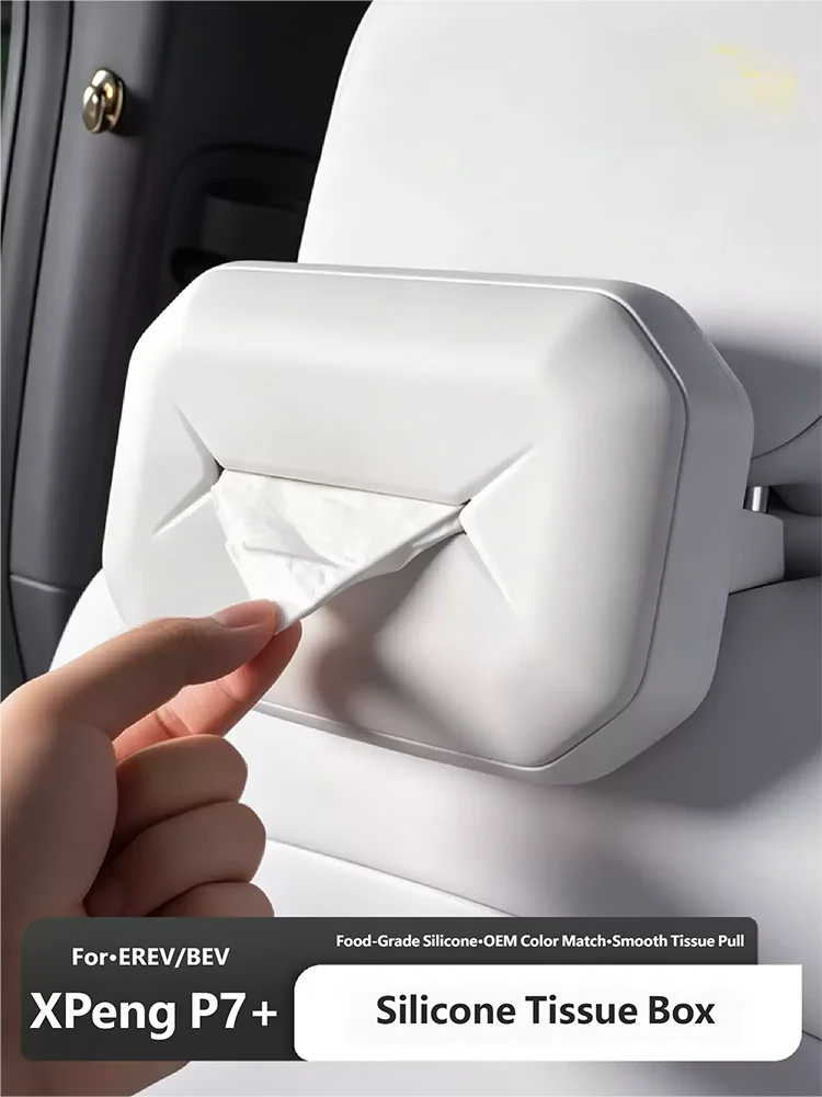 For XPENG P7+ 2025 2026 2027 Car Tissue Bag Silicone Tissue Box Tissue Storage Box Automobile Modification Supplies Tidy
For XPENG P7+ 2025 2026 2027 Car Tissue Bag Silicone Tissue Box Tissue Storage Box Automobile Modification Supplies Tidy