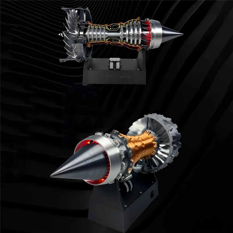 A19Q-TR900/A380 Turbofan Engine Fan Model 1:25 Science Experiment Jet Electric Airplane Turbofan With Light 3D Printed Toys
A19Q-TR900/A380 Turbofan Engine Fan Model 1:25 Science Experiment Jet Electric Airplane Turbofan With Light 3D Printed Toys