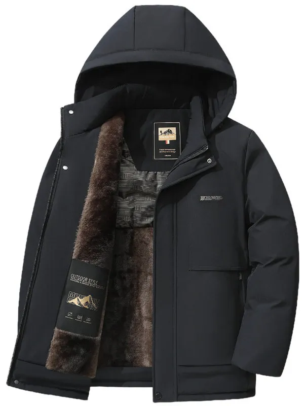 Men's Winter Thiened Fce Lined Warm Cotton Jaet Stand Fit Faion Urban Sle Long Sve Zipper Closure Color
Men's Winter Thiened Fce Lined Warm Cotton Jaet Stand Fit Faion Urban Sle Long Sve Zipper Closure Color