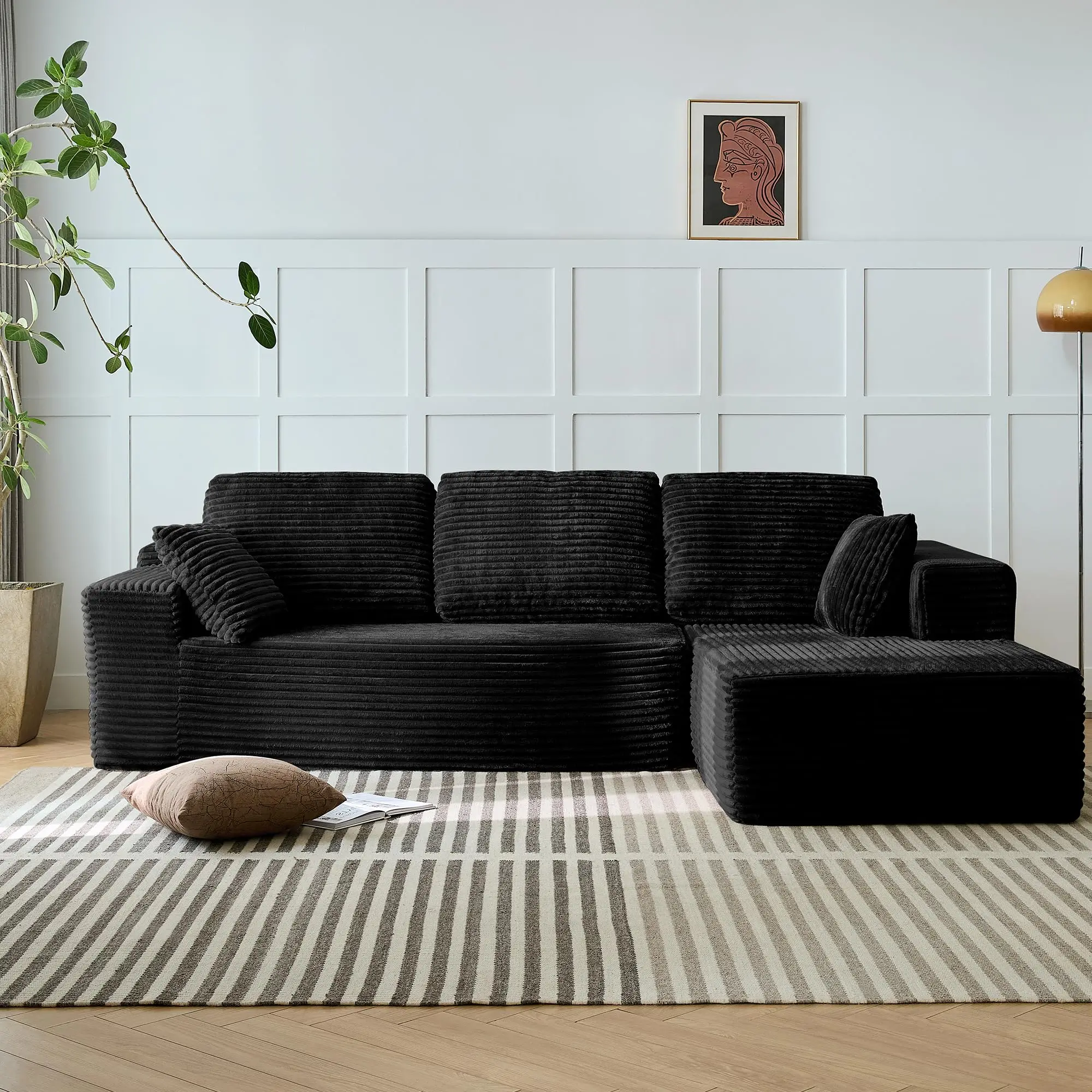 Vacuum-compressed Sofa Box Packaging Wholesale Modern Living Room Furniture Set L-Shape Convertible Couch Bed Sectional Sofa
Vacuum-compressed Sofa Box Packaging Wholesale Modern Living Room Furniture Set L-Shape Convertible Couch Bed Sectional Sofa