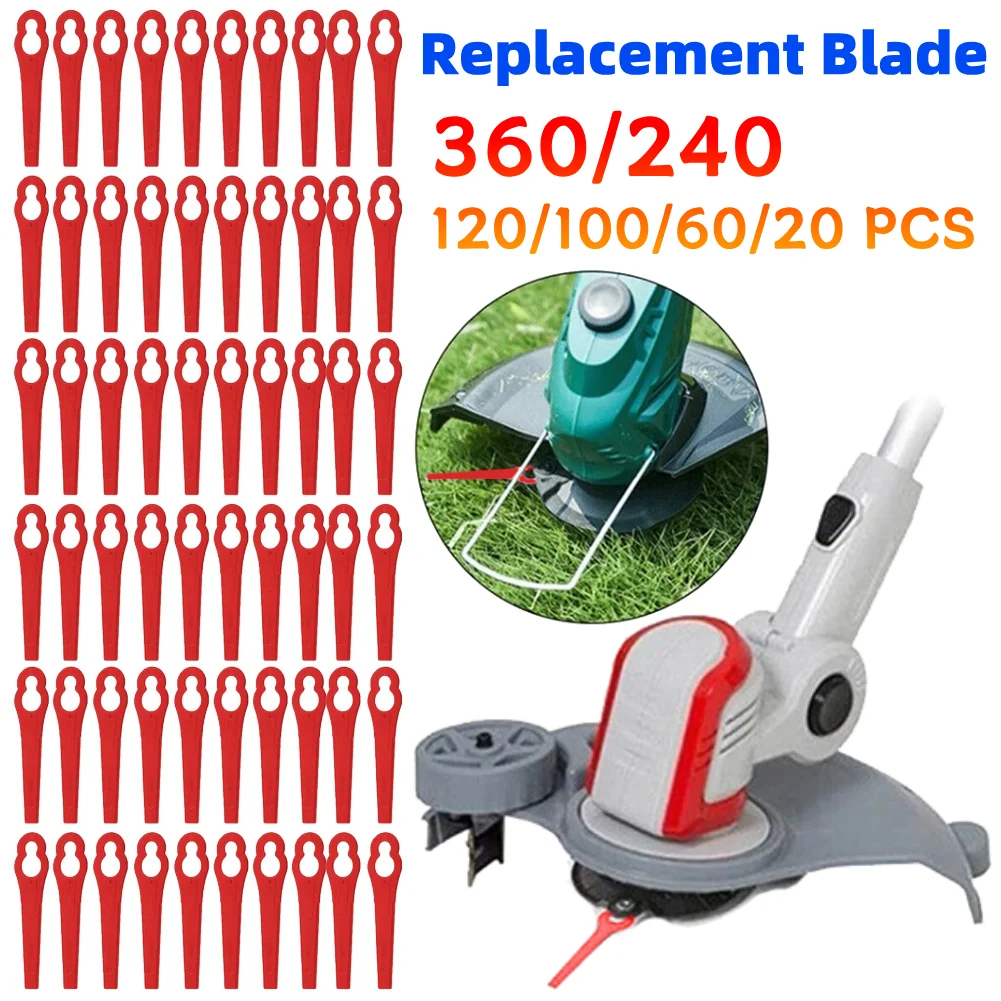 Лезвия триммера 20/60/100/120/240/360 шт. пластиковые лезвия L83, запасные части, лезвие машины для обрезки травы для беспроводного триммера для травы
Лезвия триммера 20/60/100/120/240/360 шт. пластиковые лезвия L83, запасные части, лезвие машины для обрезки травы для беспроводного триммера для травы