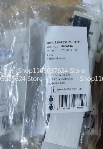 Brand new original VTUG valve island valve disc electric control valve VUVG-B18-P53C-ZT-F-1T1L 8004894
Brand new original VTUG valve island valve disc electric control valve VUVG-B18-P53C-ZT-F-1T1L 8004894
