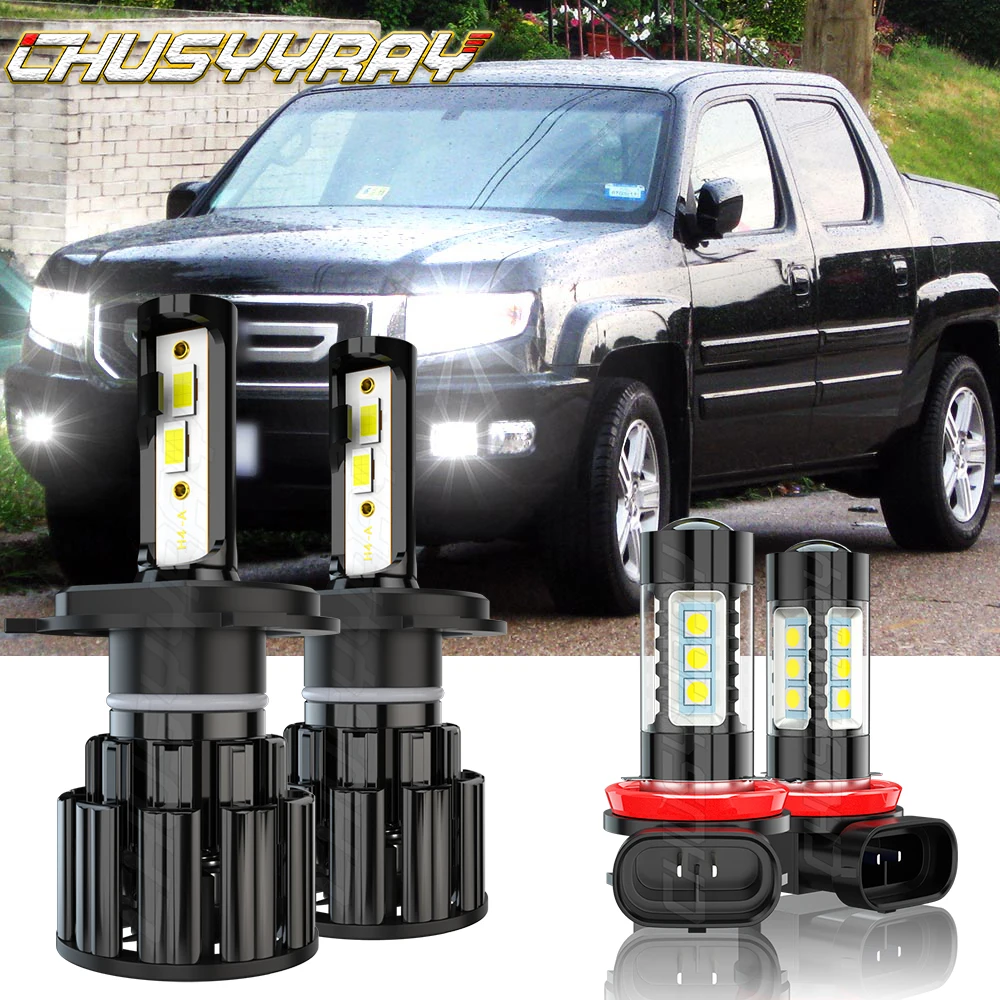 Фары головного света CHUSYYRAY, совместимые с Honda Ridgeline 2006-2014, 4X светодиодный, фары ближнего/дальнего света, лампы головного света 6000K, Сверхъяркие Автомобильные фары
Фары головного света CHUSYYRAY, совместимые с Honda Ridgeline 2006-2014, 4X светодиодный, фары ближнего/дальнего света, лампы головного света 6000K, Сверхъяркие Автомобильные фары