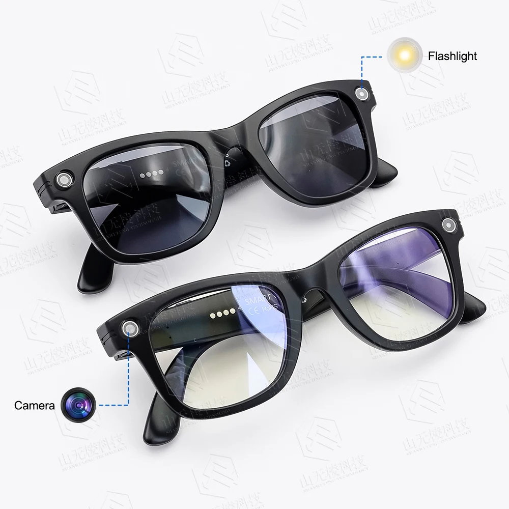 Lucky Store Exclusive Products——2025 W600 Smart Shooting Glasses with Camera BT Audio Call AI Photo Recognition Voice Recording
Lucky Store Exclusive Products——2025 W600 Smart Shooting Glasses with Camera BT Audio Call AI Photo Recognition Voice Recording