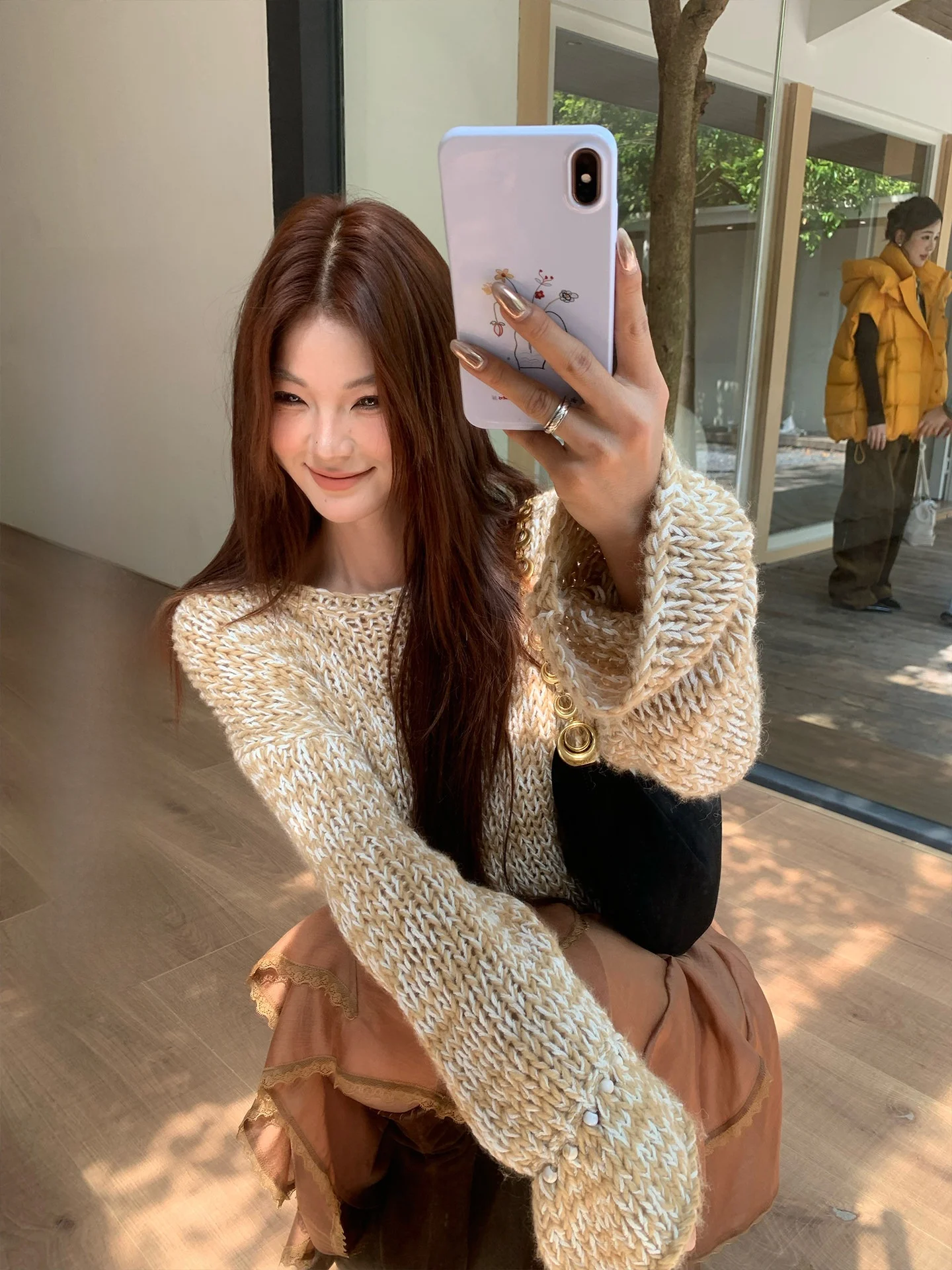 MAR Women's Long Sve round Ne Knitwear Wool Blend Mélange Yarn Lazy Sle Soft Loose Fit Autumn Winter New Arrival
MAR Women's Long Sve round Ne Knitwear Wool Blend Mélange Yarn Lazy Sle Soft Loose Fit Autumn Winter New Arrival