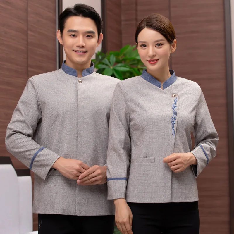 Hotel Room Cleaning Uniform Long Sleeve Autumn Winter Outfit Mall Community Property Cleaner Hospital Women's Cleaning Workwear
Hotel Room Cleaning Uniform Long Sleeve Autumn Winter Outfit Mall Community Property Cleaner Hospital Women's Cleaning Workwear