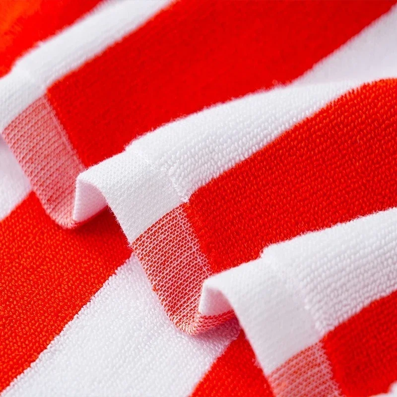 100% Pure Cotton Striped Beach Towel Portable Absorbent Wrap for Seaside Vacation Lounge Chair Ground Mat Quick Dry Bath Towel
100% Pure Cotton Striped Beach Towel Portable Absorbent Wrap for Seaside Vacation Lounge Chair Ground Mat Quick Dry Bath Towel