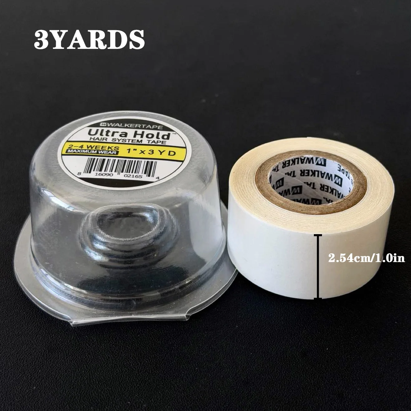 3Yards All with box 0.8/1.27/2.54cm Width White Ultra Hold Tape Double side tape lace front tape hair tape waterproof wig tape
3Yards All with box 0.8/1.27/2.54cm Width White Ultra Hold Tape Double side tape lace front tape hair tape waterproof wig tape
