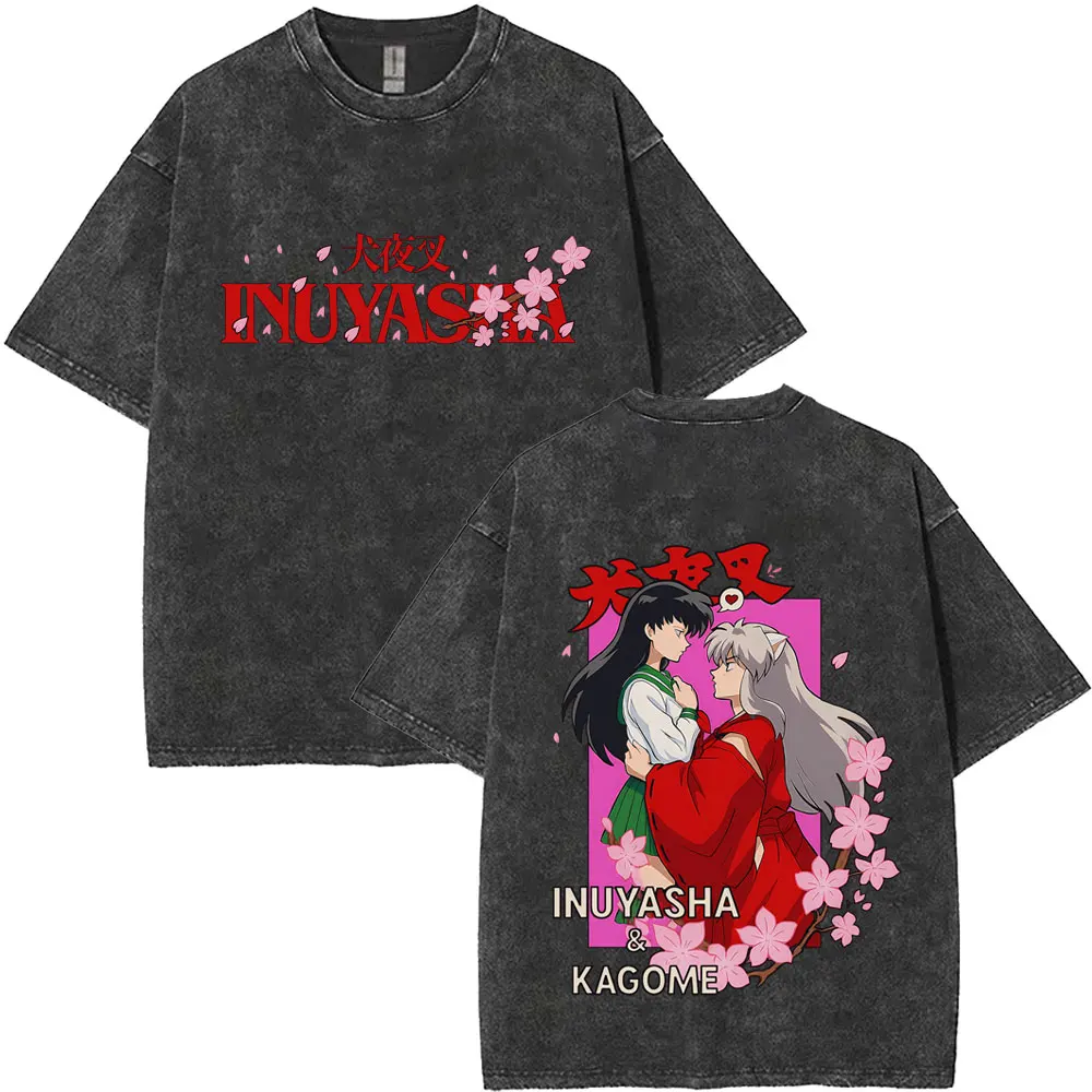 Washed Vintage Anime Inuyasha Kagome Cherry Blossom Graphic T-shirt Men Women Manga Casual Oversized Short Sleeve T Shirts Tops
Washed Vintage Anime Inuyasha Kagome Cherry Blossom Graphic T-shirt Men Women Manga Casual Oversized Short Sleeve T Shirts Tops