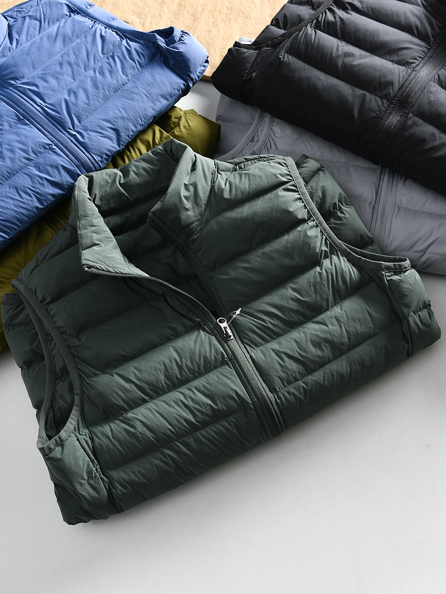 Versatile Comfortable Cotton Vest Jacket Men's Autumn Winter Stand Collar Casual Warm Youthful Style Standard Fit Zipper Pocket
Versatile Comfortable Cotton Vest Jacket Men's Autumn Winter Stand Collar Casual Warm Youthful Style Standard Fit Zipper Pocket